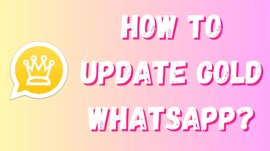 How to update Gold Whatsapp image